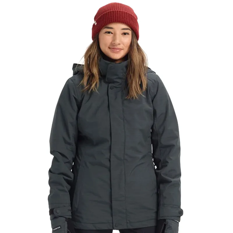 Burton Jet Set Winterjacke True Black Heather-9