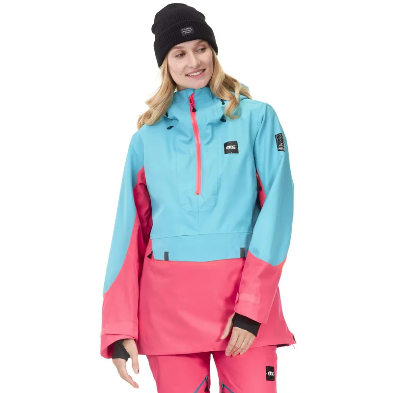 Picture Tanya Snowboardjacke Light Blue Pink-9