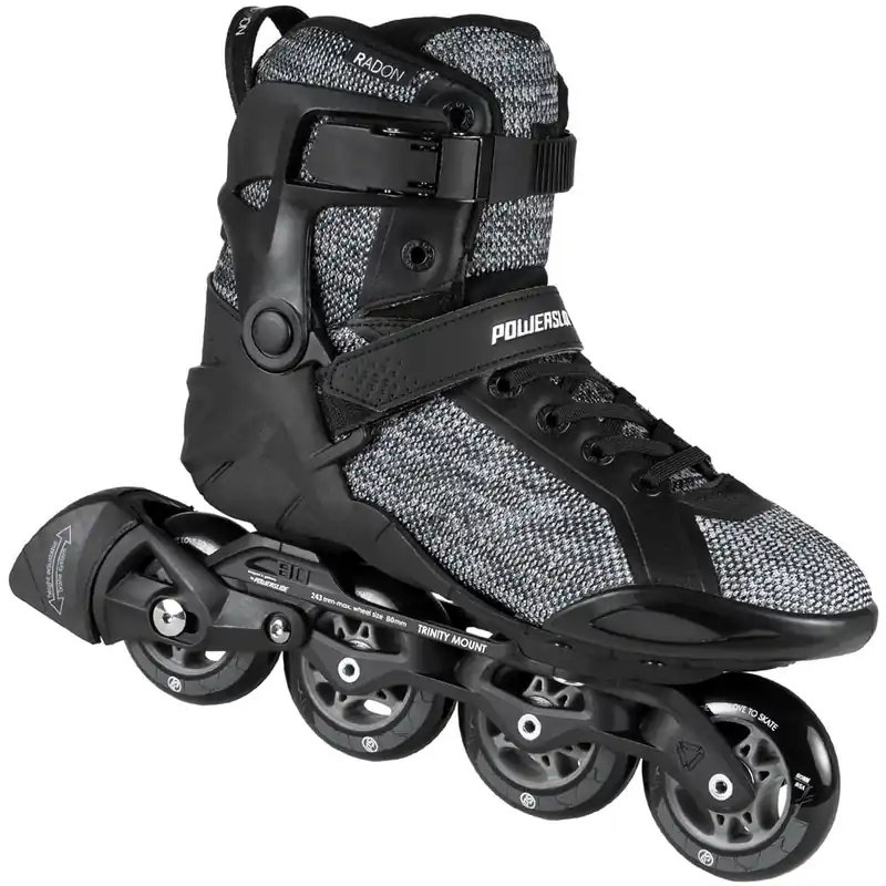Powerslide Phuzion Radon 80 Inline Skates Black/White-