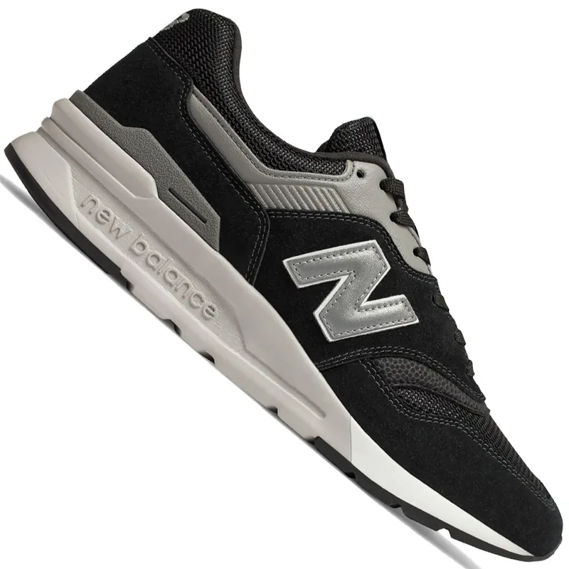 New Balance 997 Turnschuhe Black/Silver- 40 - Nur noch 1 auf Lager
