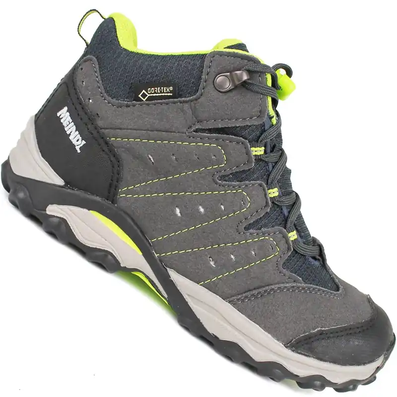 Meindl Tuam Gore-Tex Wanderschuhe Graphit/Lemon-