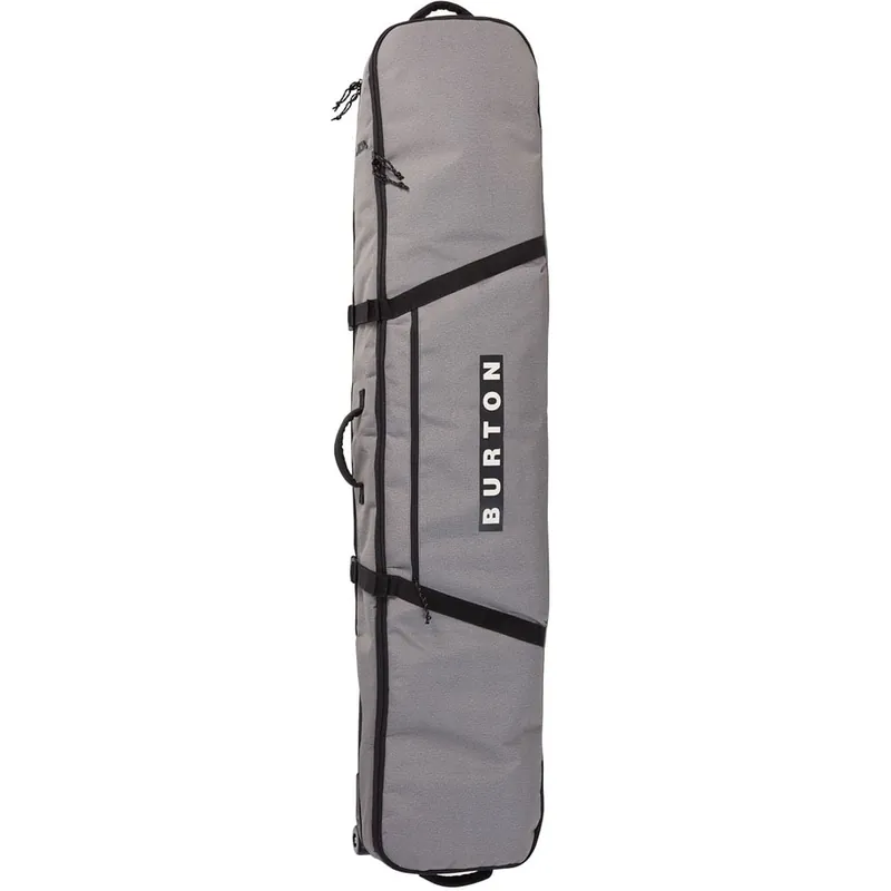 Burton Wheelie Board Case Snowboard-Bag Gray Heather Print-