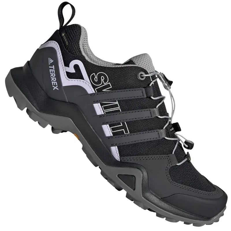 adidas Performance Terrex Swift R2 Gore-Tex Wanderschuhe Core Black/Solid Grey/Purple Tint- 36