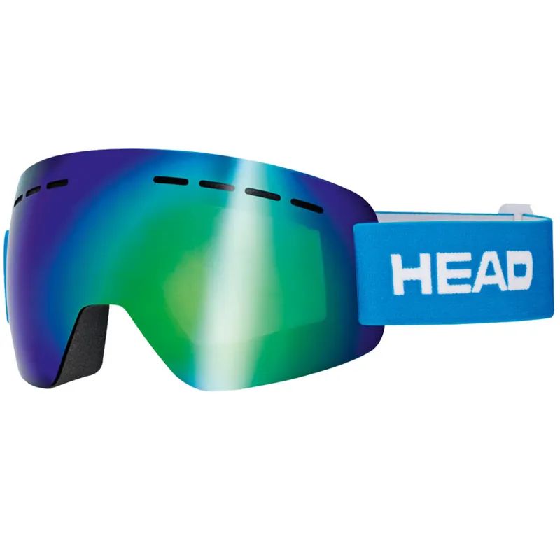 Head Solar FMR Rahmenlose Skibrille Blue/Smoke- M