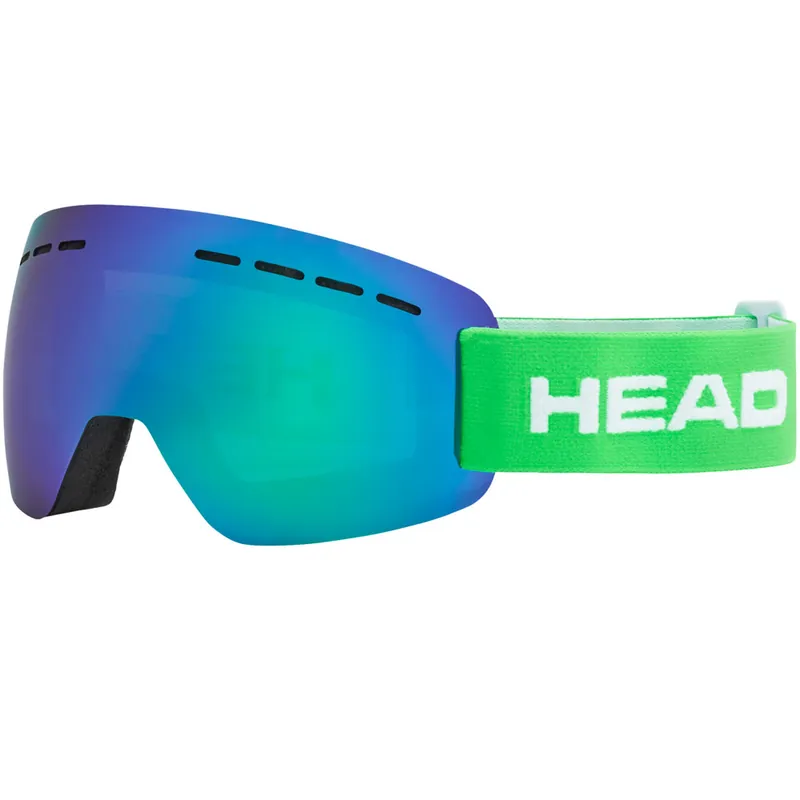 Head Solar FMR Snowboardbrille Green/Smoke- M