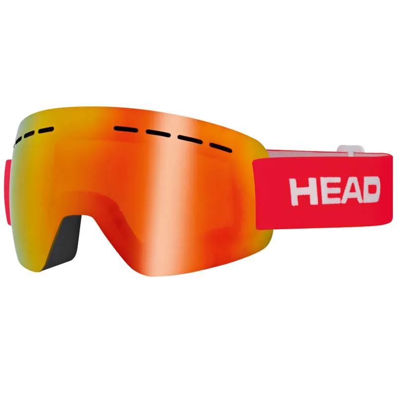 Head Solar FMR Skibrille Red/Brown- M