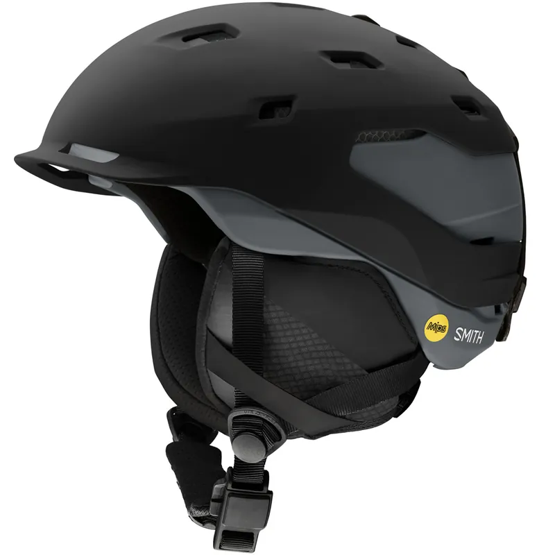 Smith Quantum MIPS Wintersporthelm Matte Black Charcoal-
