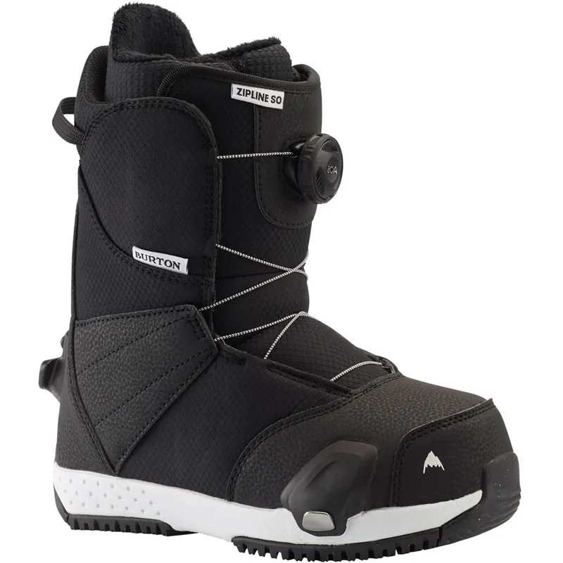 Burton Zipline SO Step On Boots Black-
