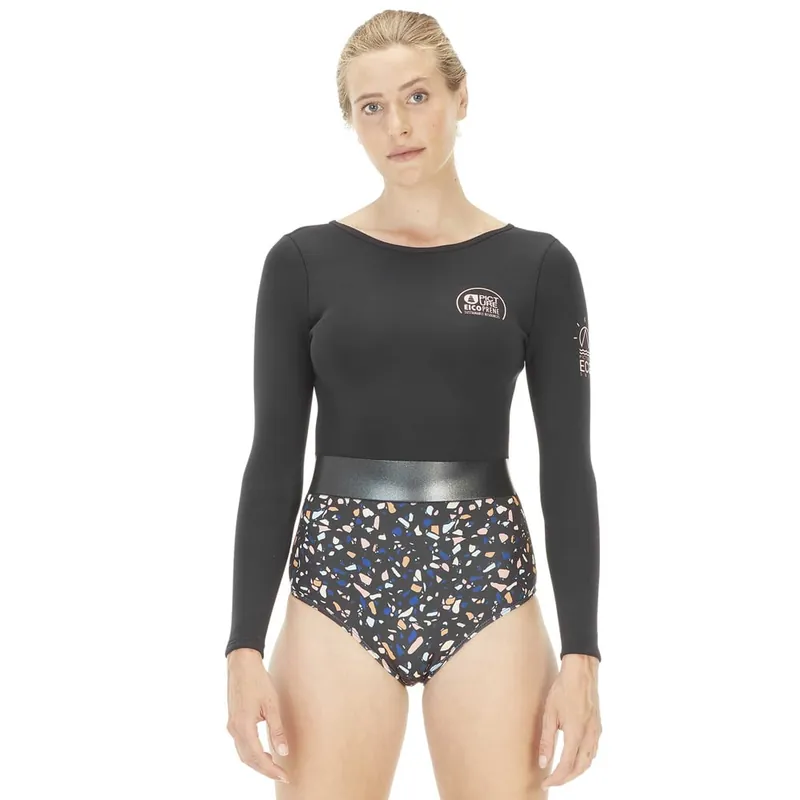 Picture Diana Badeanzug Terrazzo Black- S