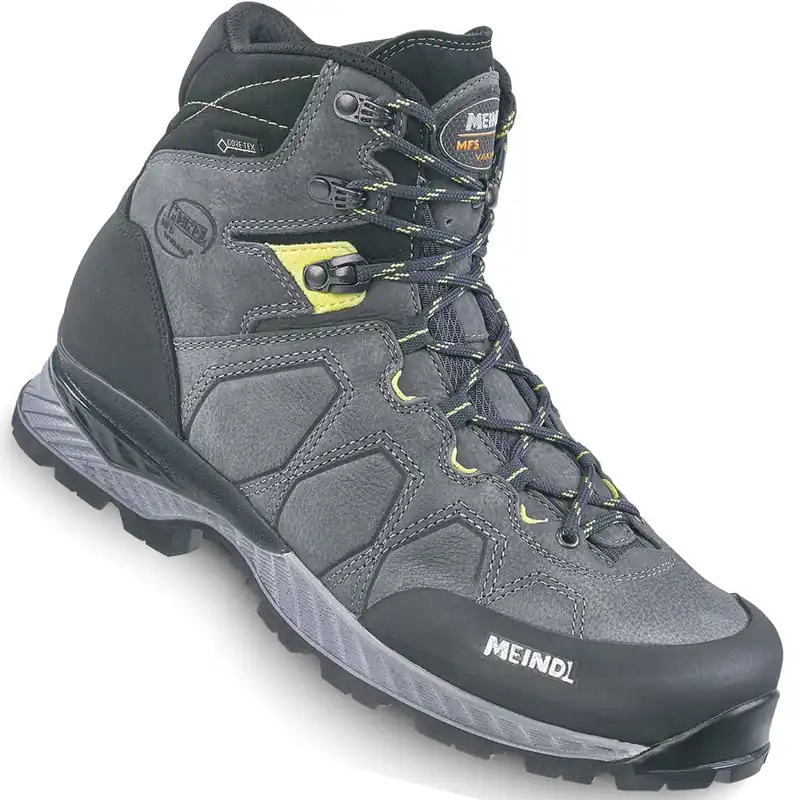 Meindl Vakuum Sport III Gore-Tex Wanderschuhe Grau/Lemon- 40 - Nur noch 1 auf Lager