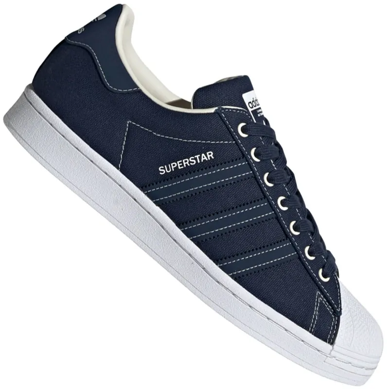adidas Originals Superstar Sneaker Collegiate Navy/Collegiate Navy/Offwhite- 36