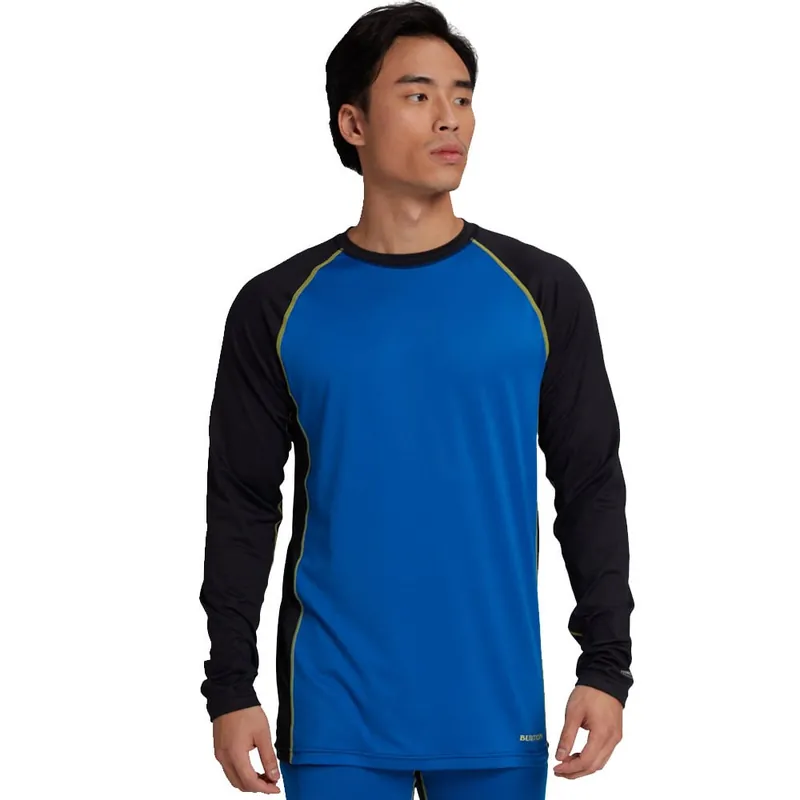Burton Midweight X Crew First Layer Lapis Blue/True Black- S