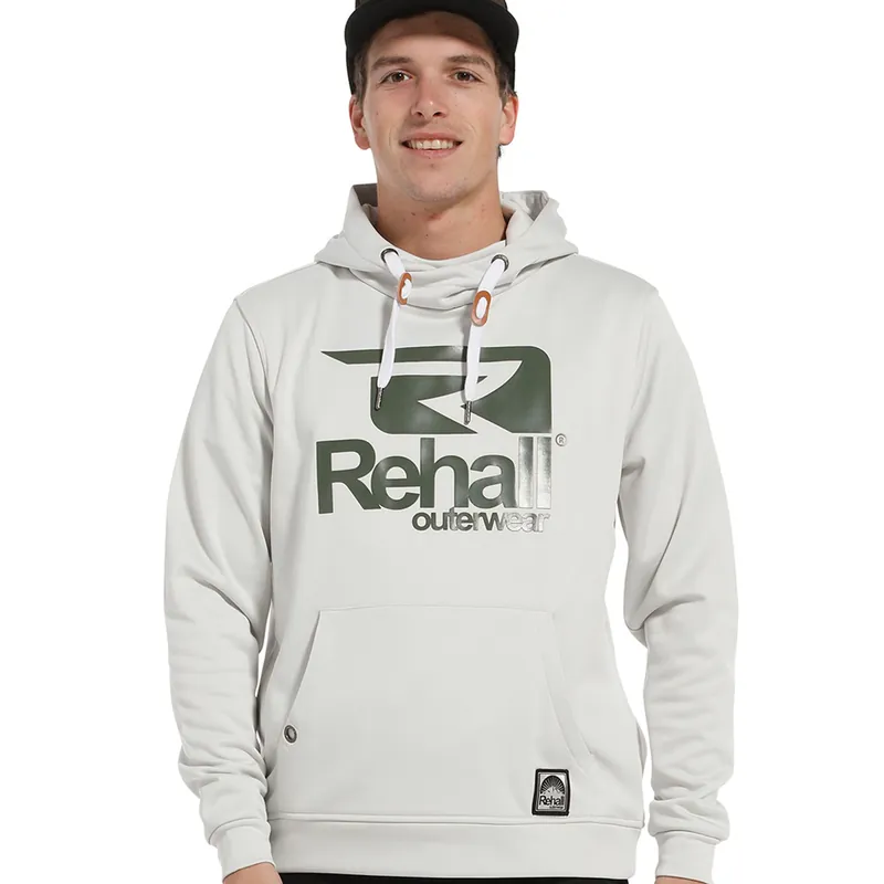 Rehall Eddy-R PWR Kapuzensweater Glacier Grey- S