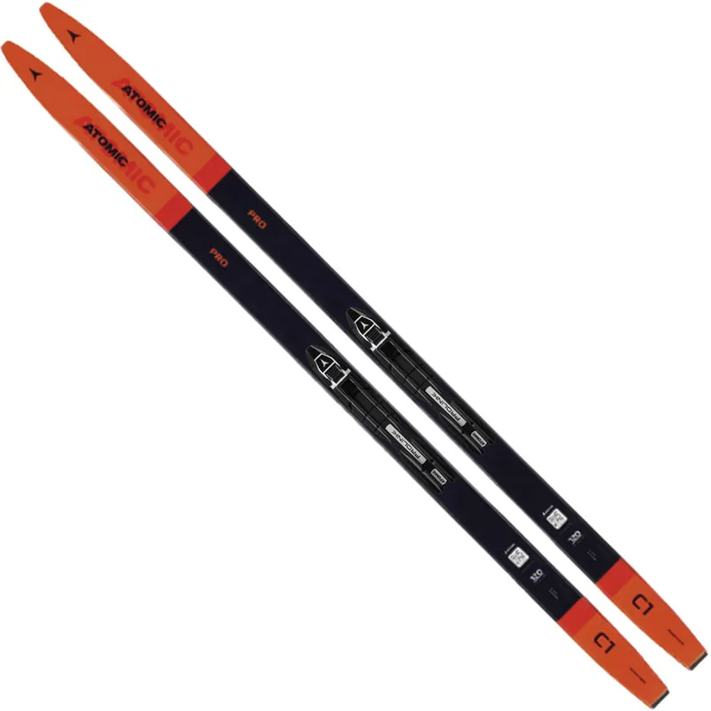 Atomic Pro C1 Grip Junior Kinder-Langlaufski Red/Black/White-