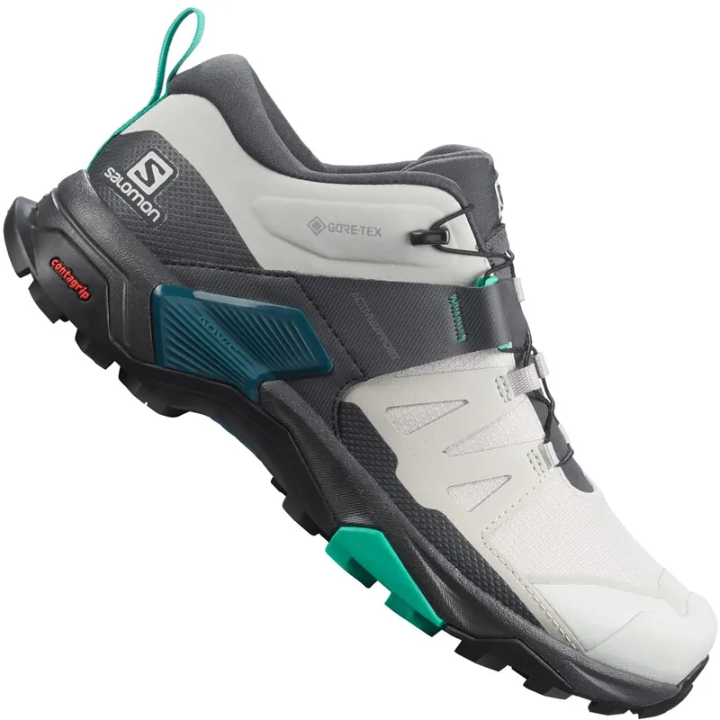 Salomon X Ultra 4 Gore-Tex Hiking-Halbschuhe Lunar Rock/Ebony/Mint Leaf- 36 2/3