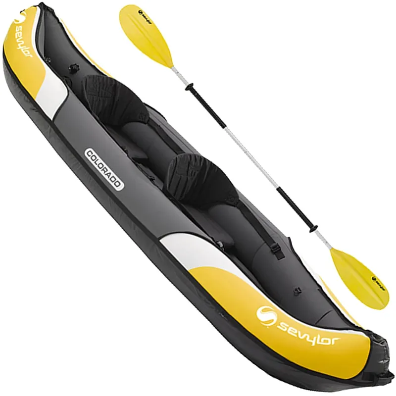 Sevylor Colorado SET Kajak-Set Yellow/Grey-