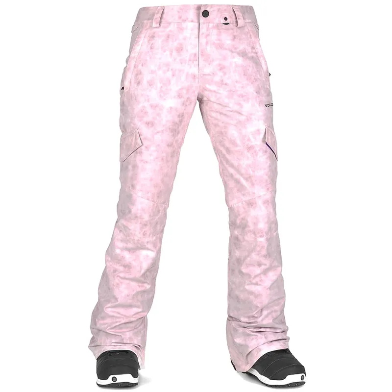 Volcom Bridger Insulated Snowboardhose Pink-9