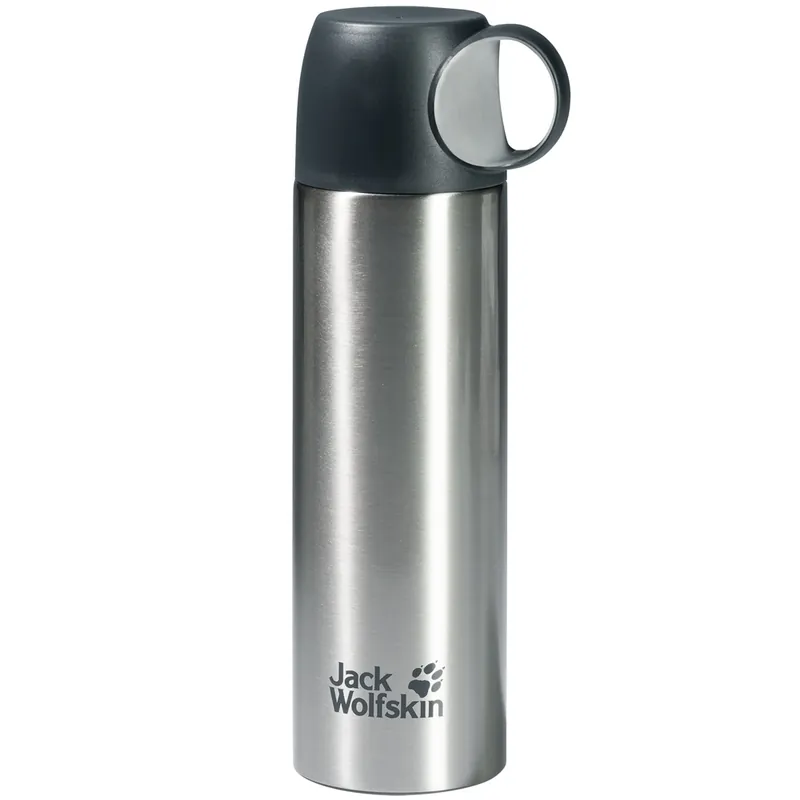 Jack Wolfskin Thermo Bottle Cup 0.5 Thermoflasche Steel Grey-
