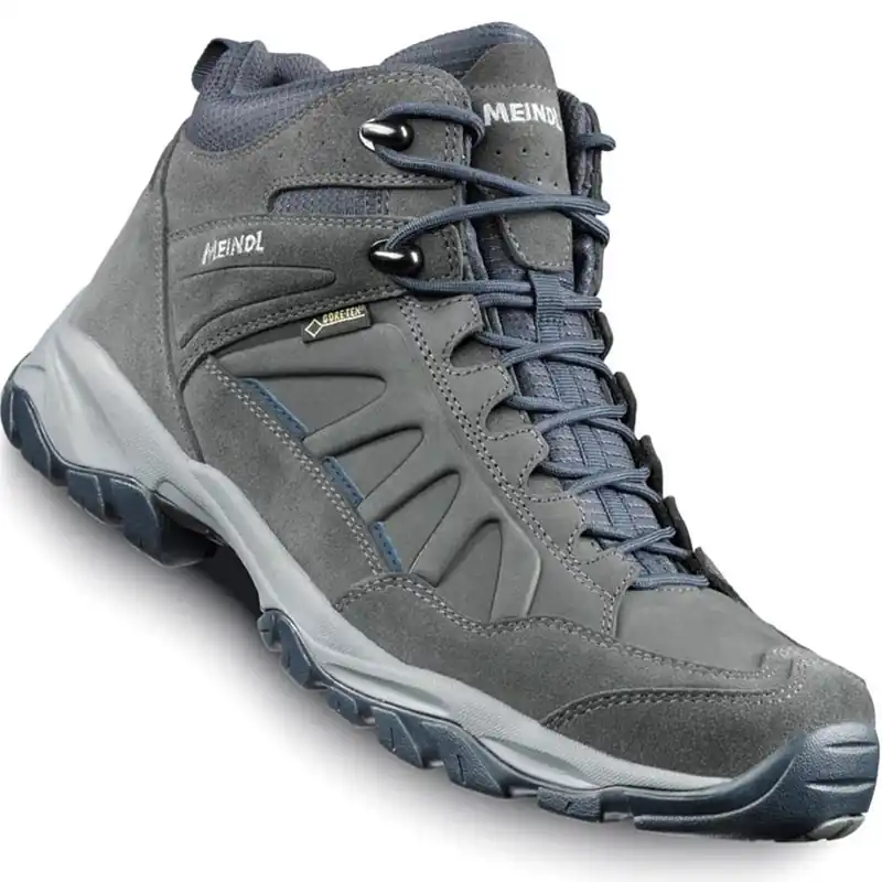 Meindl Nebraska Mid Gore-Tex Wanderschuhe Marine/Anthrazit- 40