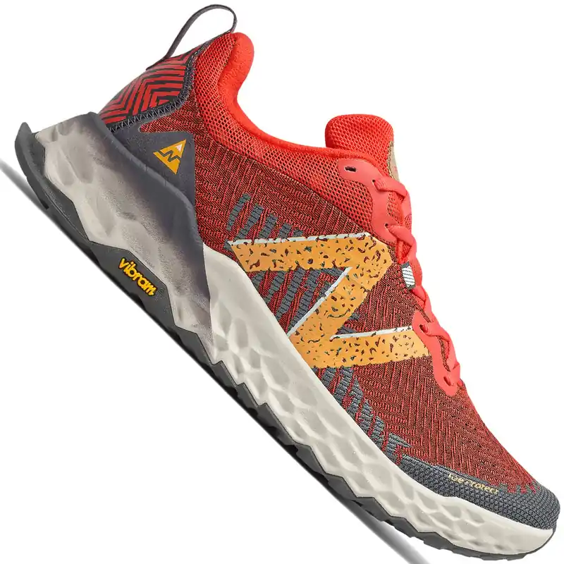 New Balance Fresh Foam Hierro v6 Laufschuhe Ghost Pepper/Habanero- 45.5 - Nur noch 1 auf Lager