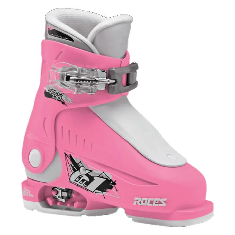 Roces Idea Up Skischuhe Deep Pink/White- 16-18.5 - Nur noch 1 auf Lager