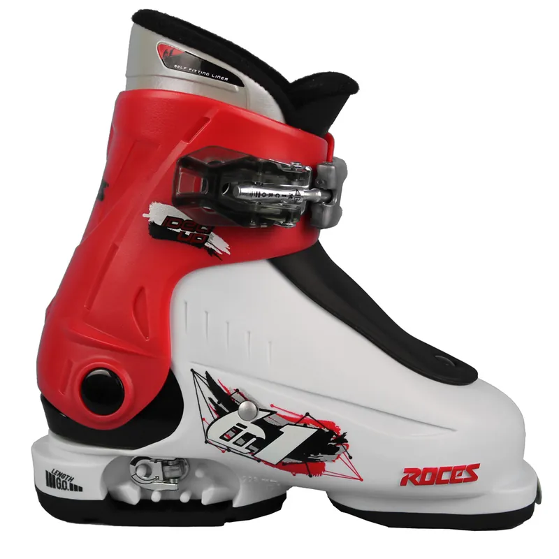 Roces Idea Up Skistiefel White/Red/Black- 16-18.5 - Nur noch 1 auf Lager