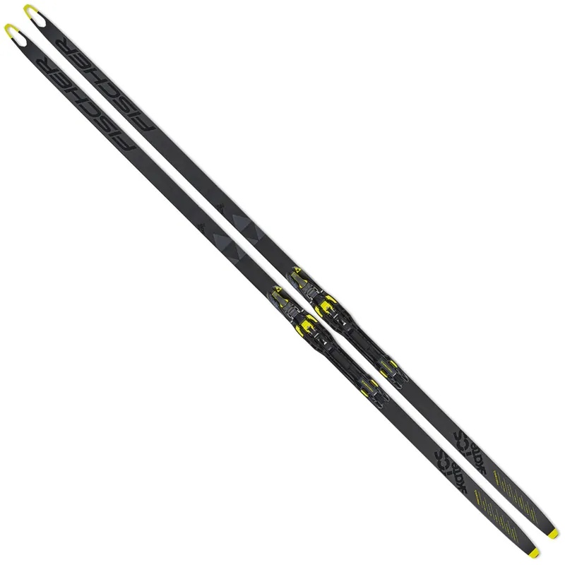 Fischer RCS Skate Medium Langlaufski Black/Yellow-
