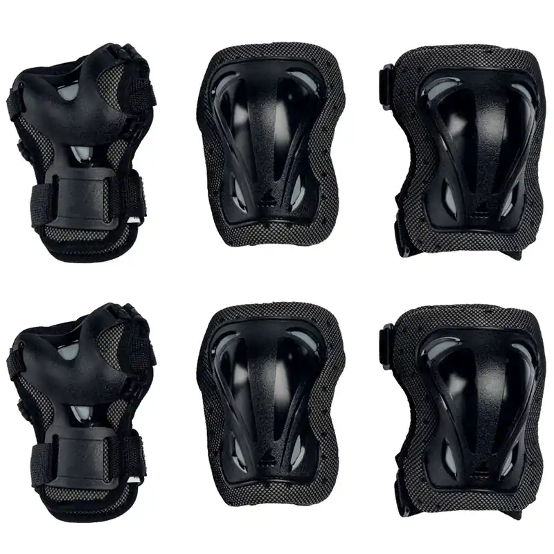 Rollerblade Skate Gear Pack Protektoren-Set Black- XXXS