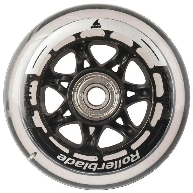 Rollerblade Wheelkit 84mm 84A SG7 Rollen für Inline Skates Black-