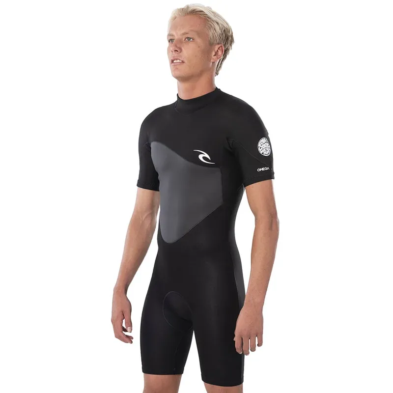 Rip Curl Omega Shortsleeve Spring 1.5mm Wasseranzug Black-9