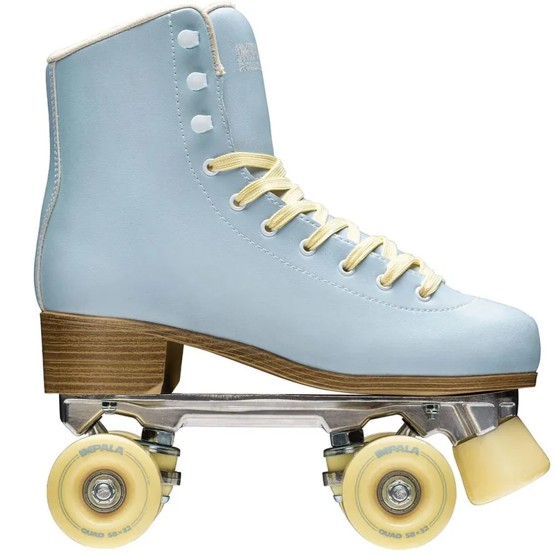 Impala Quad Skates Rollerskates Sky Blue Yellow- 34 - Nur noch 1 auf Lager
