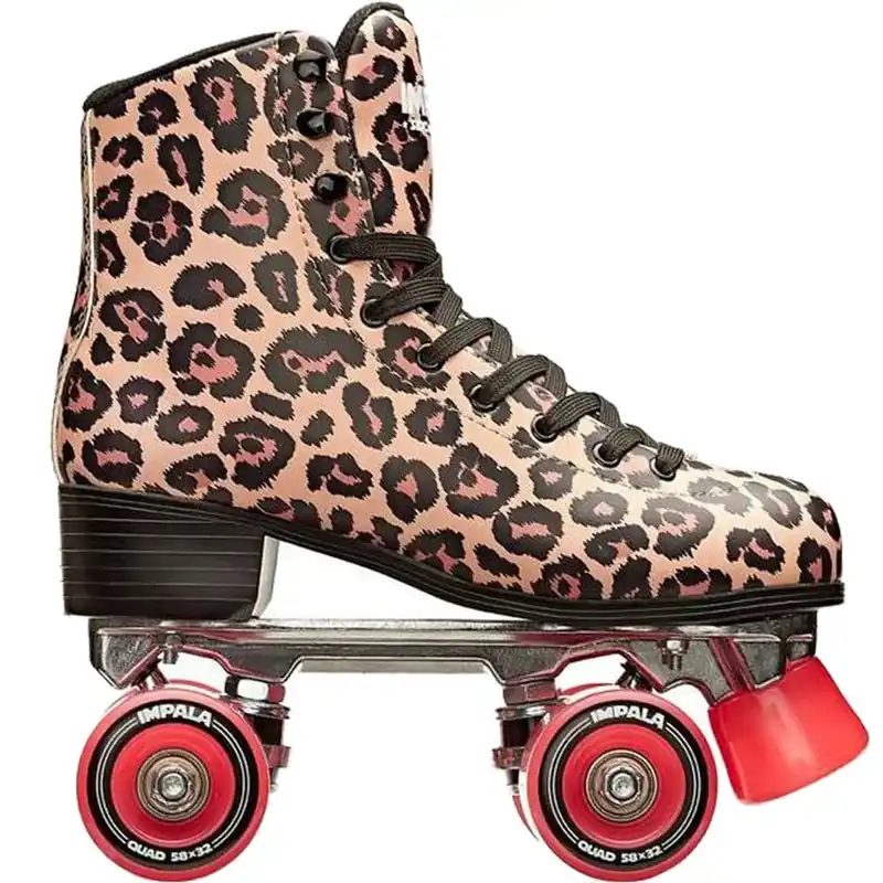 Impala Quad Skates Rollerskates Leopard- 36