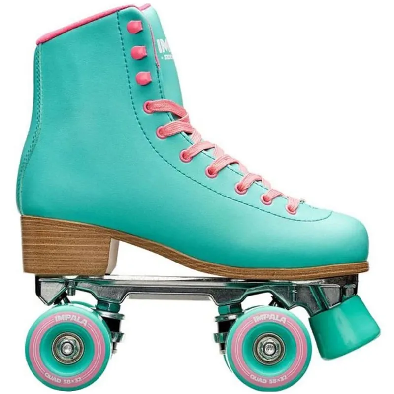 Impala Quad Skates Rollerskates Aqua- 36