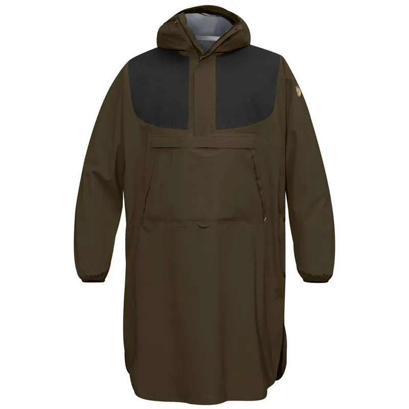 Fjällräven Lappland Eco-Shell Poncho Dark Olive-9