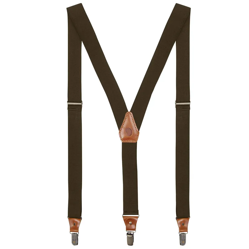 Fjällräven Singi Clip Suspenders Hosenträger Dark Olive-