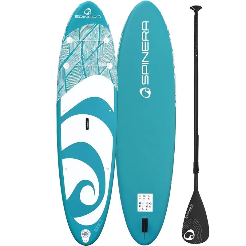 Spinera Lets Paddle Set 9'10'' Stand Up Paddleboard Teal-