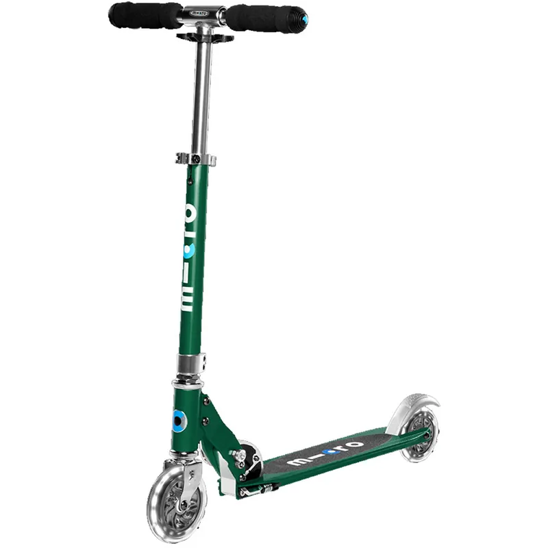 Micro Sprite LED Scooter Forest Green-