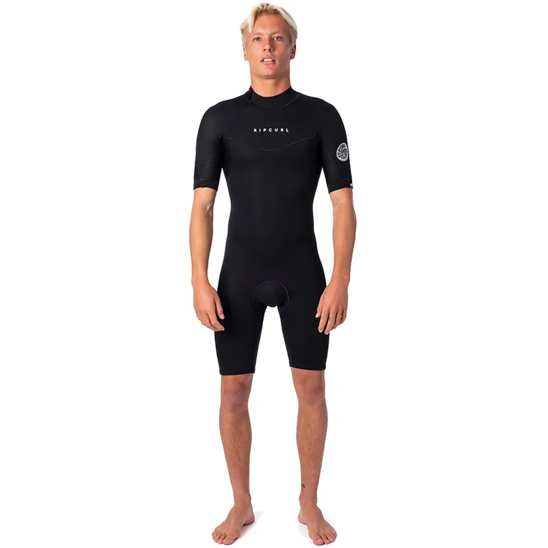 Rip Curl Dawn Patrol Back Zip Spring 2mm Schwimmanzug Black-9