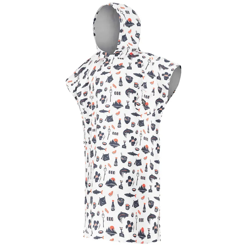 Picture Nug Poncho Handtuch-Poncho Fooding-
