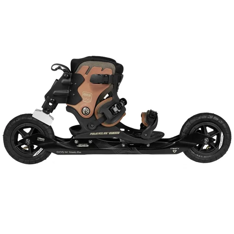 Powerslide XC Skeleton 150 Rollski Black- 36-42.5