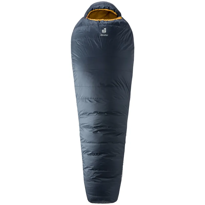 Deuter Astro 500 Daunenschlafsack Ink/Curry-