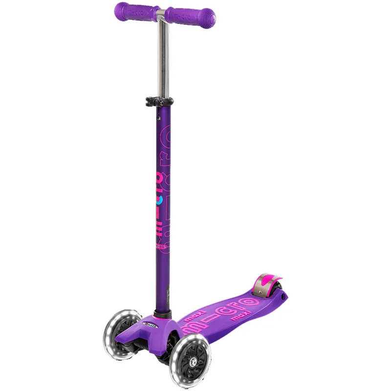 Micro Maxi Micro Deluxe LED Roller Purple-