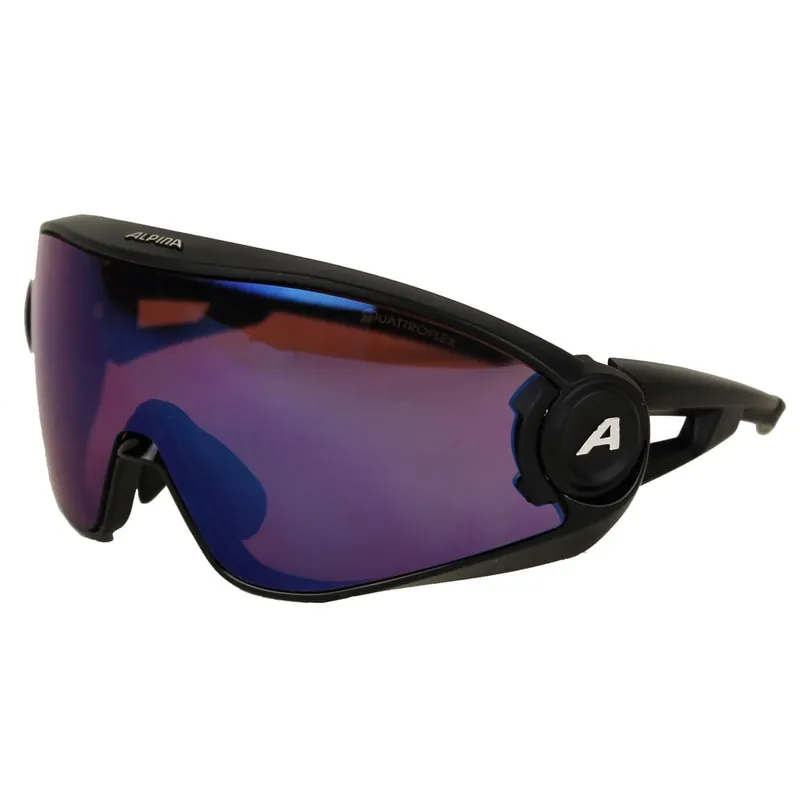 Alpina 5W1NG Sonnenbrille Black Matt-