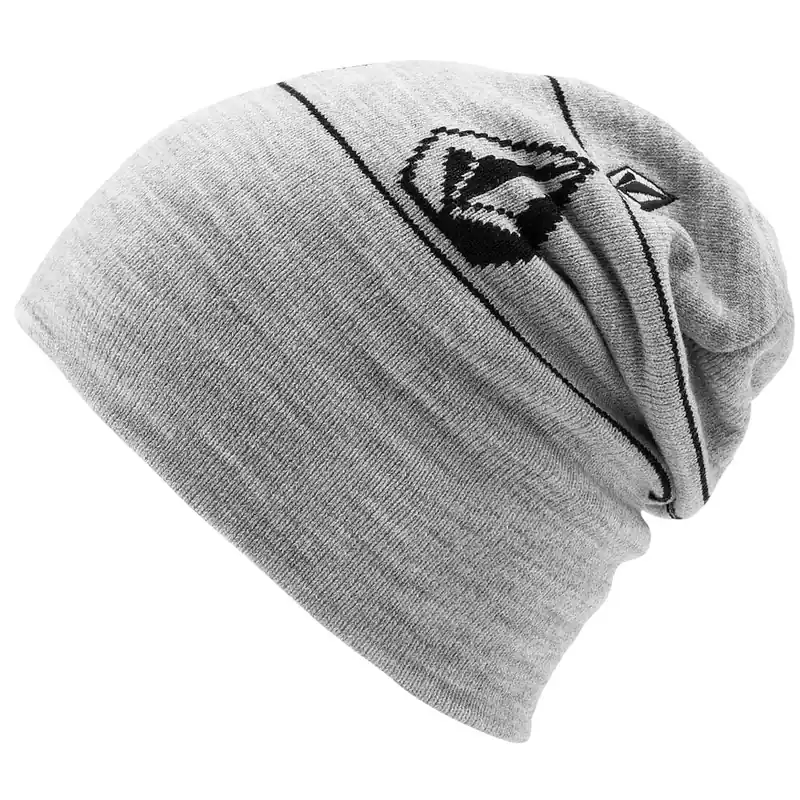 Volcom Deadly Stones Strickmütze Heather Grey-