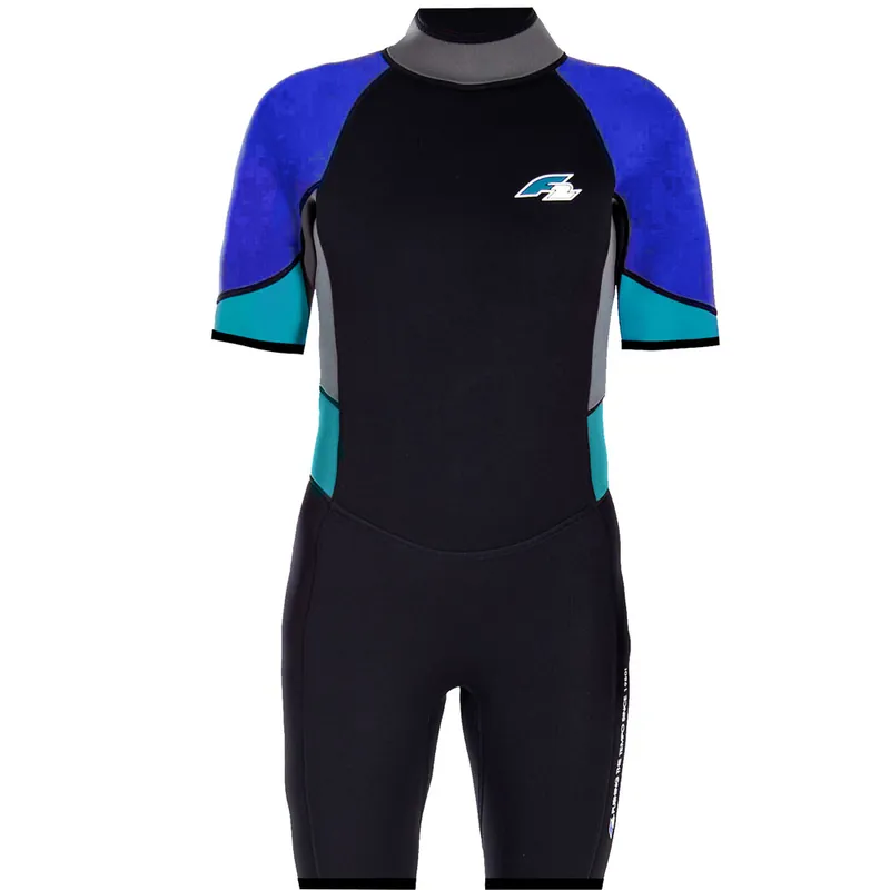 F2 Rebel Shorty 2/3 mm Neoprenanzug Back/Blue-