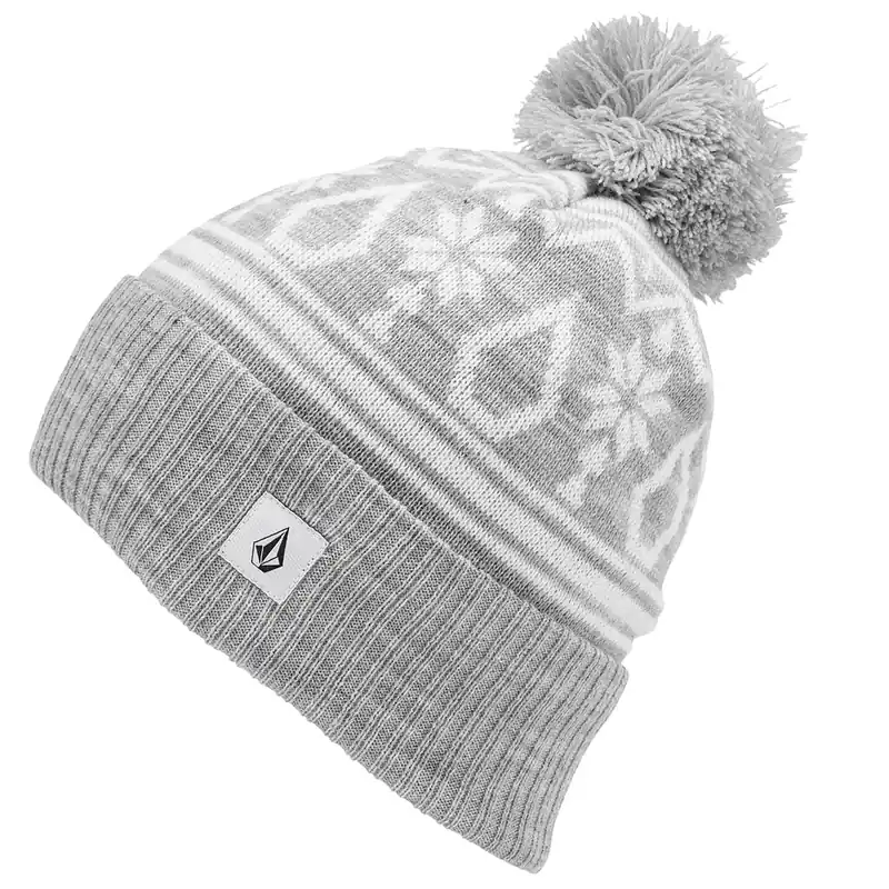 Volcom Argenta Strickmütze Heather Grey-