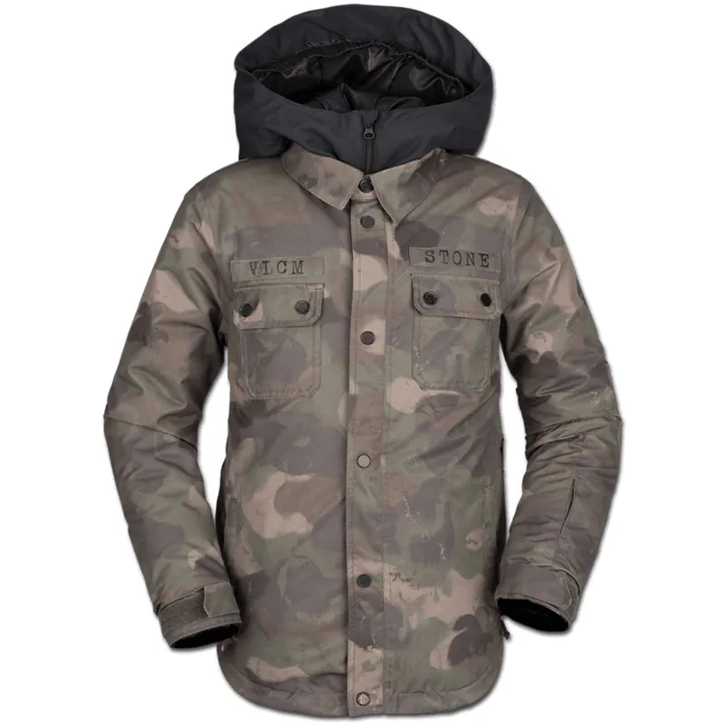 Volcom Neolithic Insulated Snowboardjacke Camouflage-9