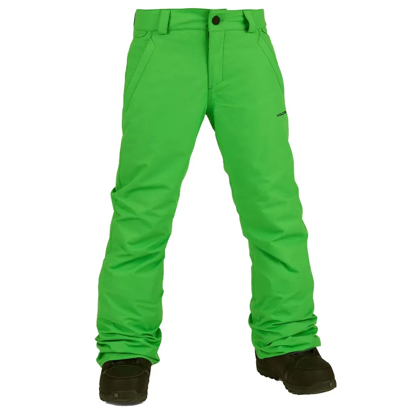 Volcom Freakin Snow Chino Snowboardhose Green- S