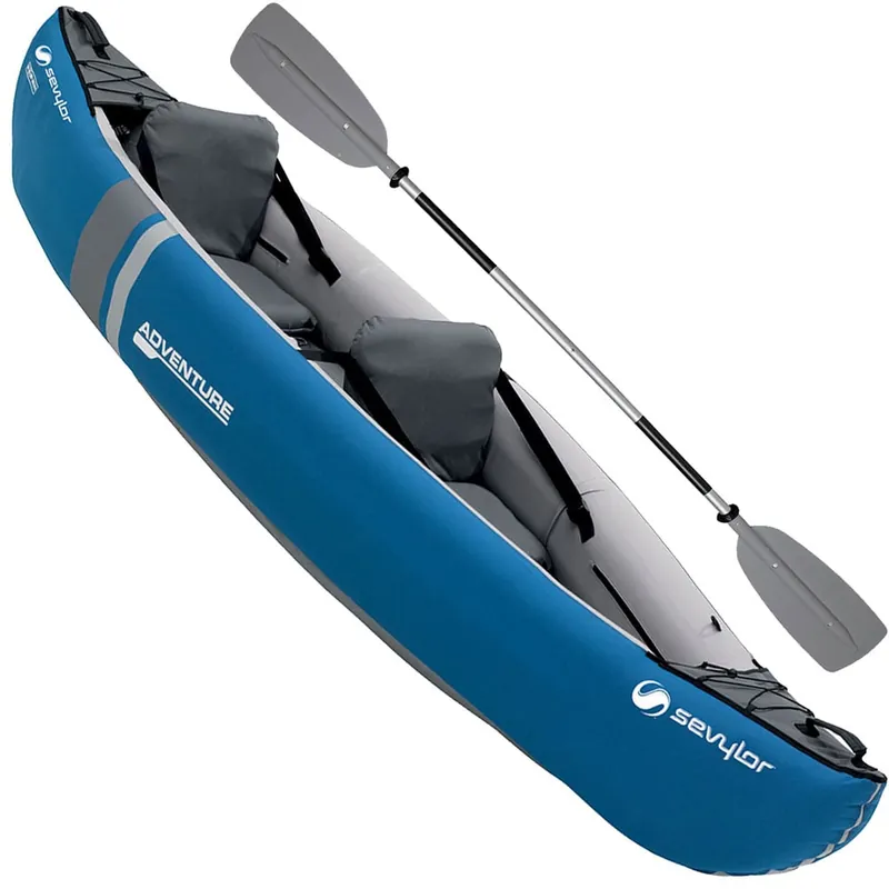 Sevylor Adventure 10'3'' Set Kajak mit Doppelpaddel Blue-