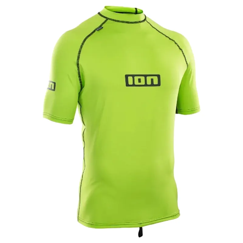 ION Promo Rashguard Shortsleeve Wassershirt Lime Green- S